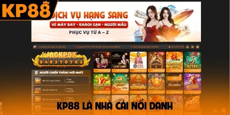 KP88 là nhà cái nổi danh